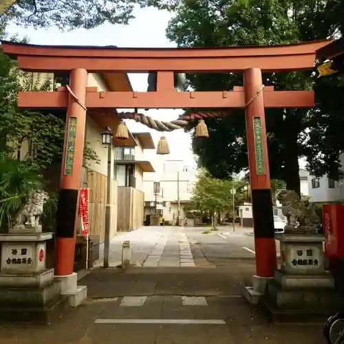 須賀神社の鳥居