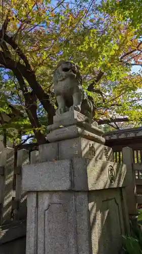 大将軍神社　東三條殿の狛犬