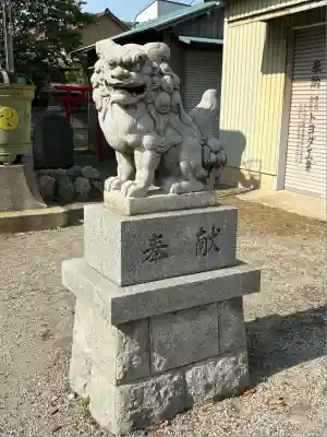 香取神社の狛犬