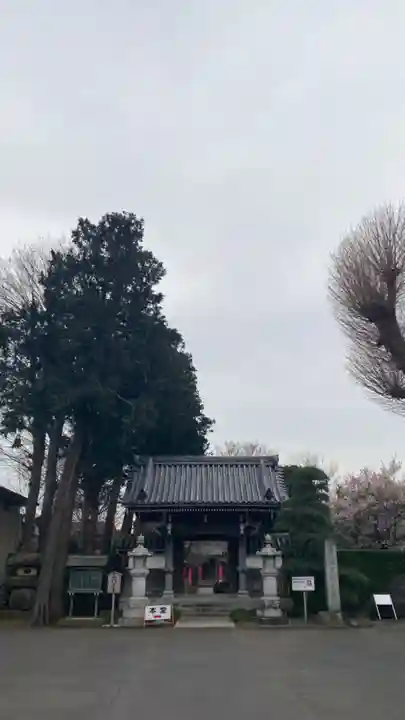 流泉寺の山門・神門