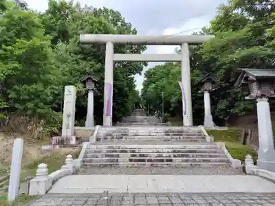 上川神社の鳥居