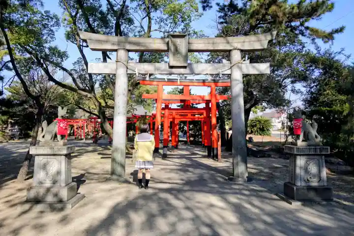 尾張八幡神社の鳥居