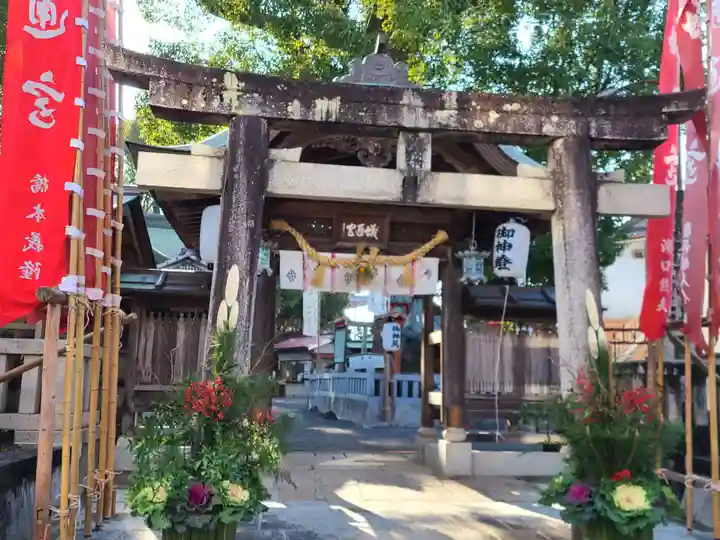 蟻通神社の鳥居