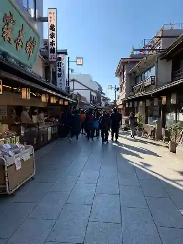 題経寺（柴又帝釈天）の周辺