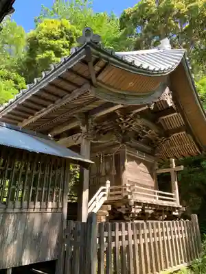 三上大明神の本殿・本堂