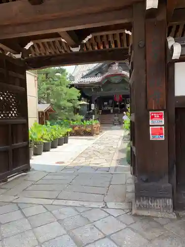 行願寺（革堂）の山門・神門