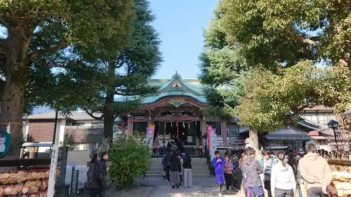 今戸神社の本殿・本堂