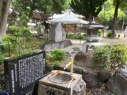 澁川神社（渋川神社）の手水舎