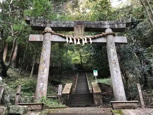 崎津諏訪神社の鳥居