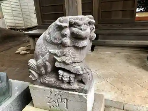 丹生神社の狛犬