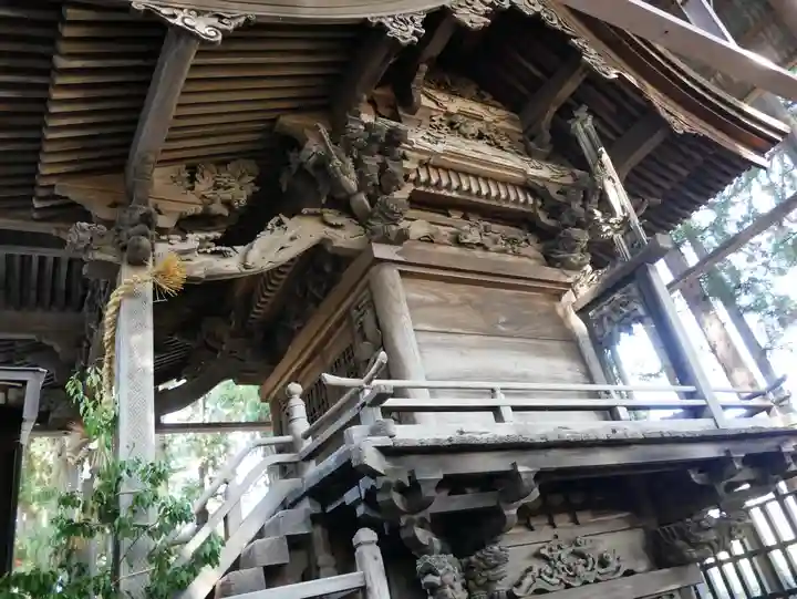 北熊井諏訪社の本殿・本堂