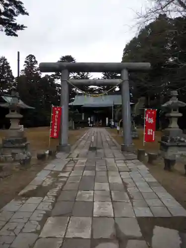 三春大神宮の鳥居