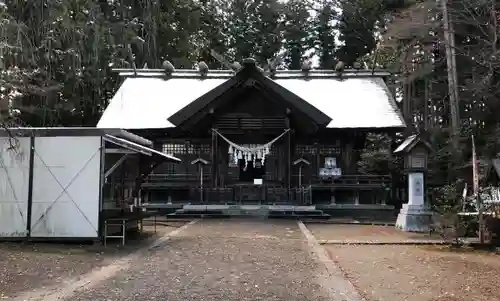 神明社の本殿