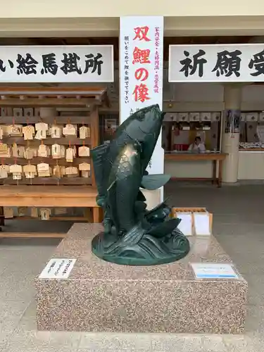 廣島護國神社の狛犬