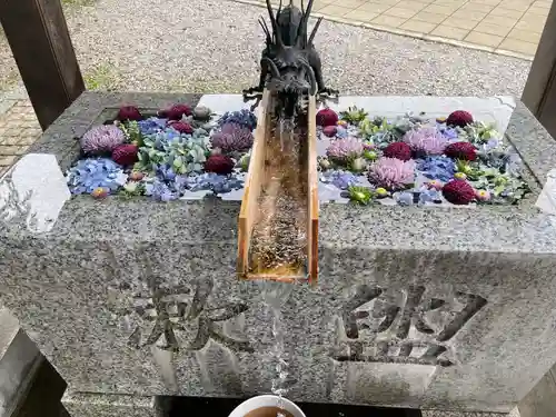 川越八幡宮の手水舎