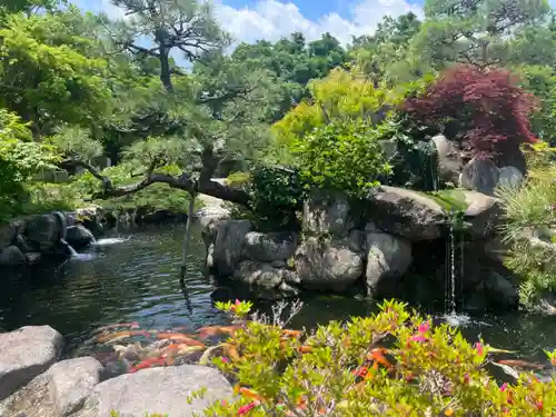 鏑射寺の庭園