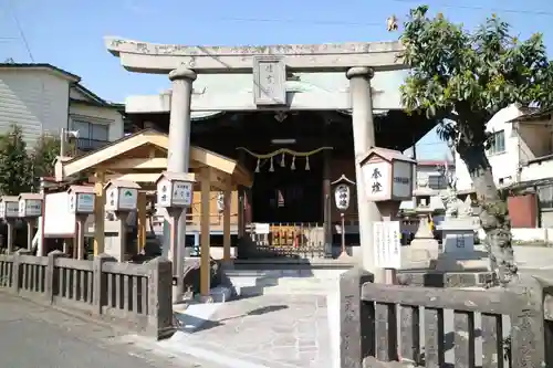 住吉社の鳥居