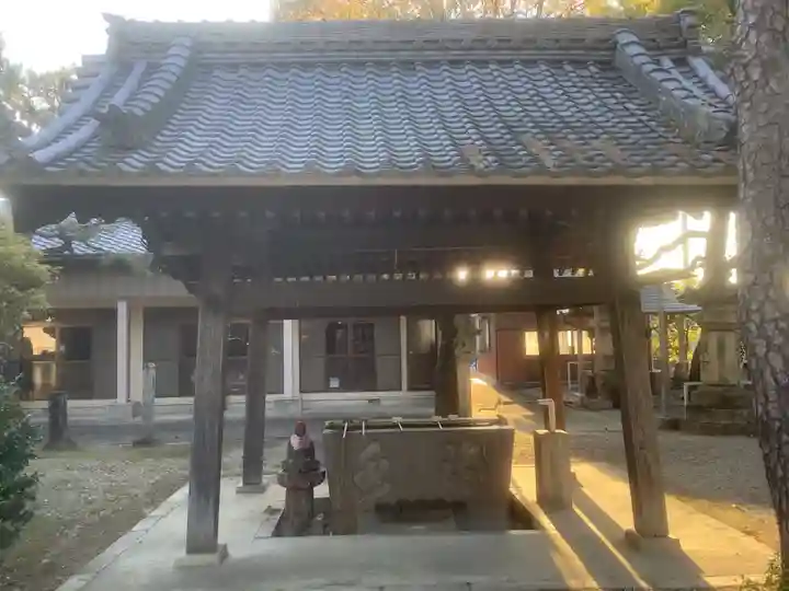 密蔵院の手水舎