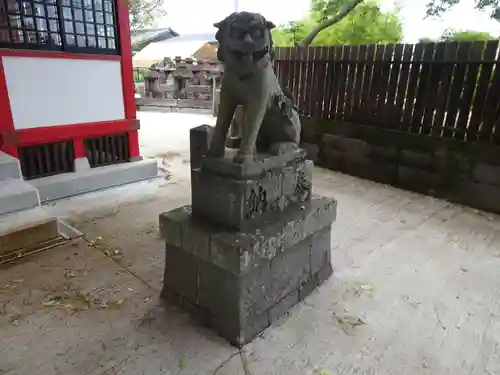 粟嶋神社の狛犬