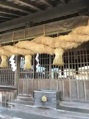 大野津神社の本殿・本堂