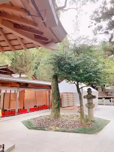 枚岡神社の庭園