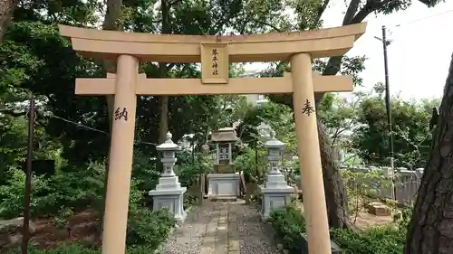 菊田神社の鳥居