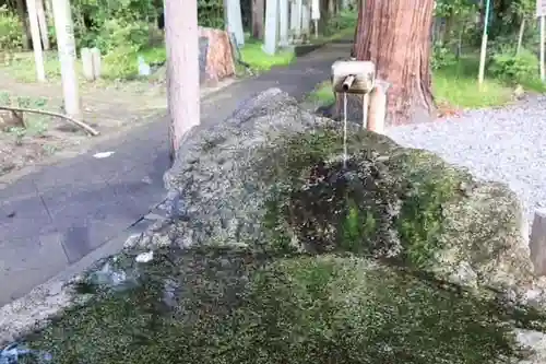 王宮伊豆神社の手水