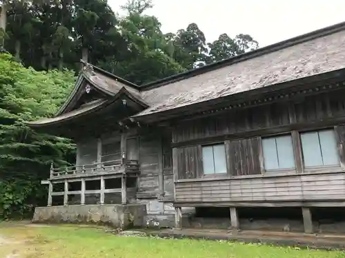 大神山神社奥宮の本殿