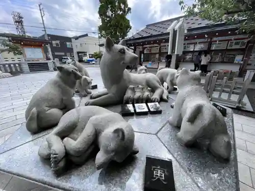 西野神社の狛犬