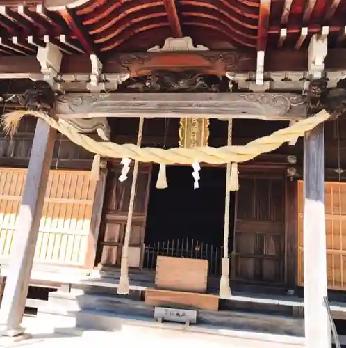 片岡神社の本殿