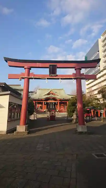 東京羽田 穴守稲荷神社の鳥居