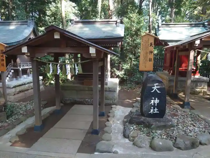 駒木諏訪神社の末社・摂社