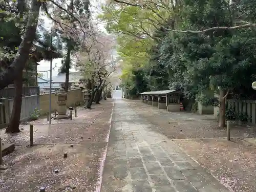 高來神社の景色