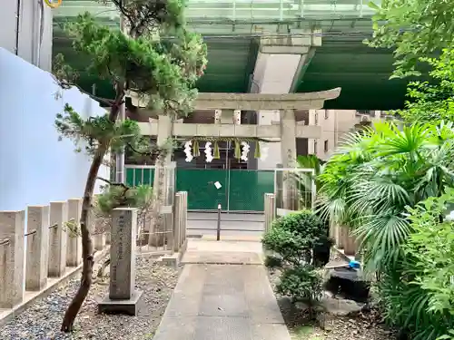 羽呉神社の鳥居