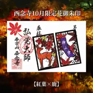 浄土宗 西念寺の御朱印 2023年10月01日(日)〜(2023年09月30日(土) 21時04分21秒投稿)