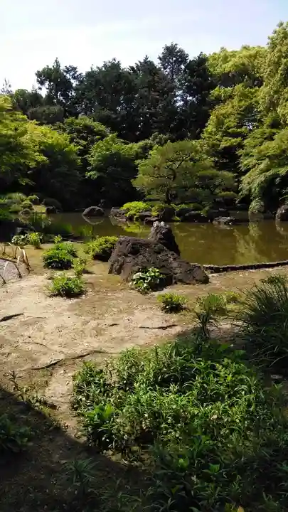 城南宮の庭園