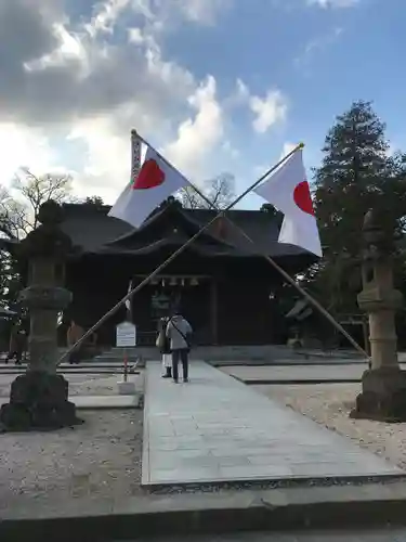 松江神社の本殿・本堂