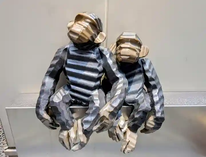 宝童稲荷神社の像