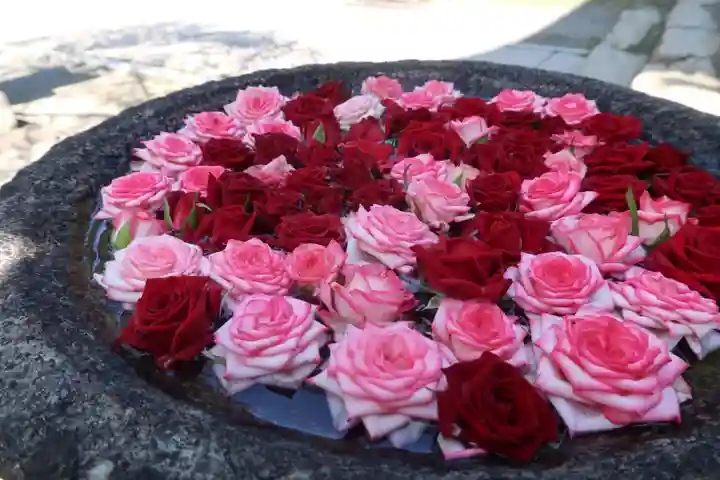 丹生都比売神社の手水舎