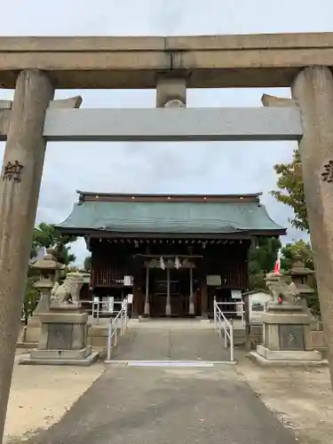 貴布禰神社の鳥居