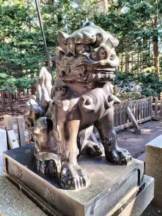 北海道神宮の狛犬