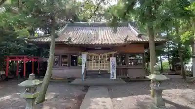 栄田神社の本殿・本堂