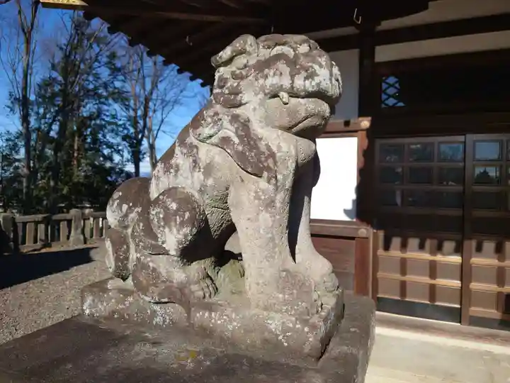 富士浅間神社の狛犬