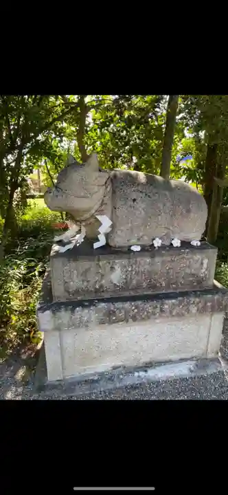 林天神社の狛犬