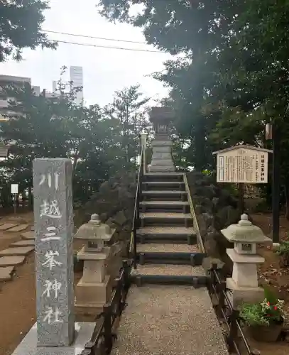 川越八幡宮境内　三峯神社(埼玉県)