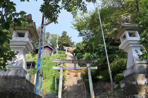 長屋神社の景色