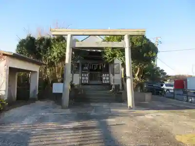 どんつく神社の鳥居