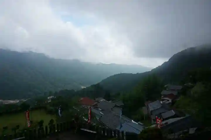 青岸渡寺の景色