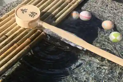 阿邪訶根神社の手水舎