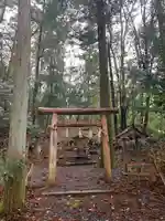 朝鳥大明神の鳥居